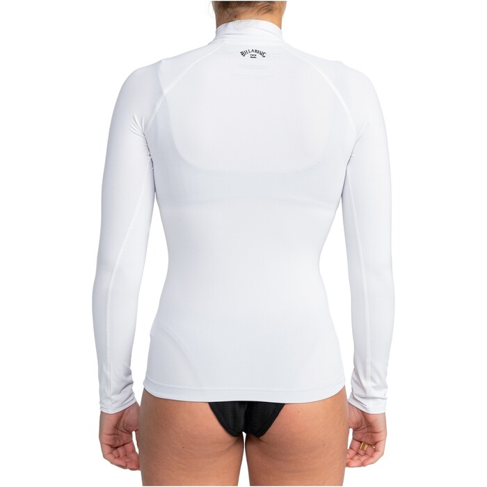 2024 Billabong Frauen Tropic Surf Langarm Lycra-Weste EBJWR03020 - White